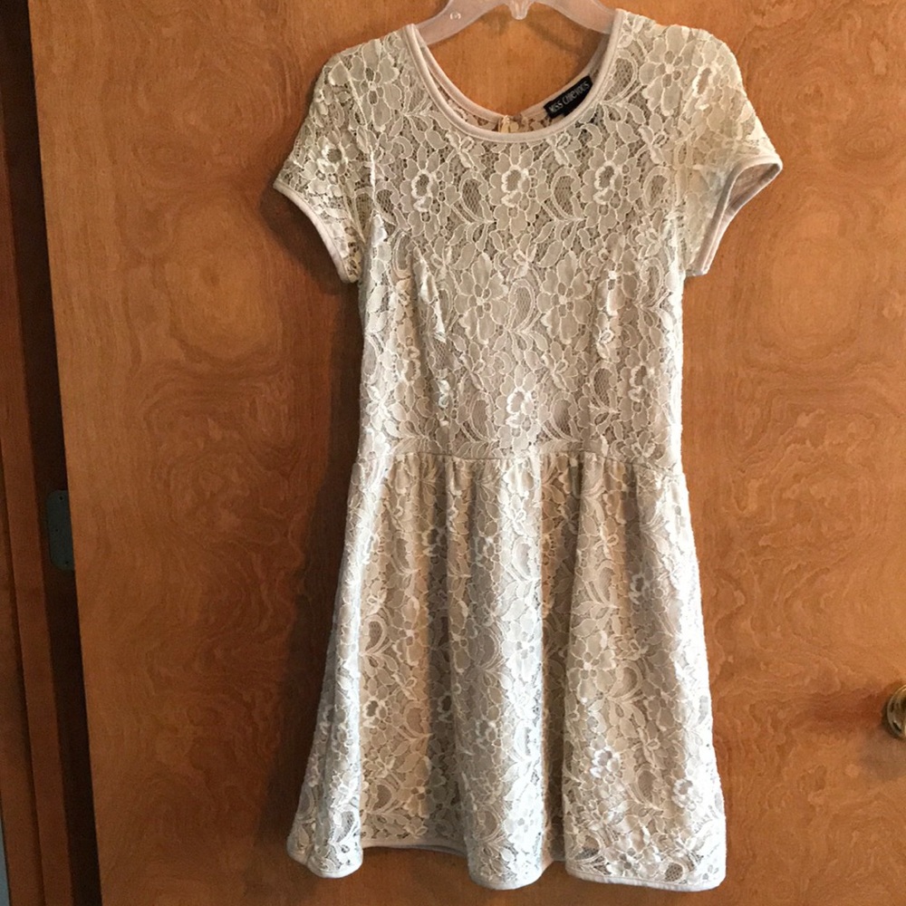 🍀 Miss Chievous Lace Dress (S) - Picture 1 of 5